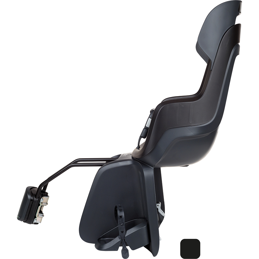 Дитяче велокрісло Bobike GO Frames - rear bicycle seat for frame Urban black