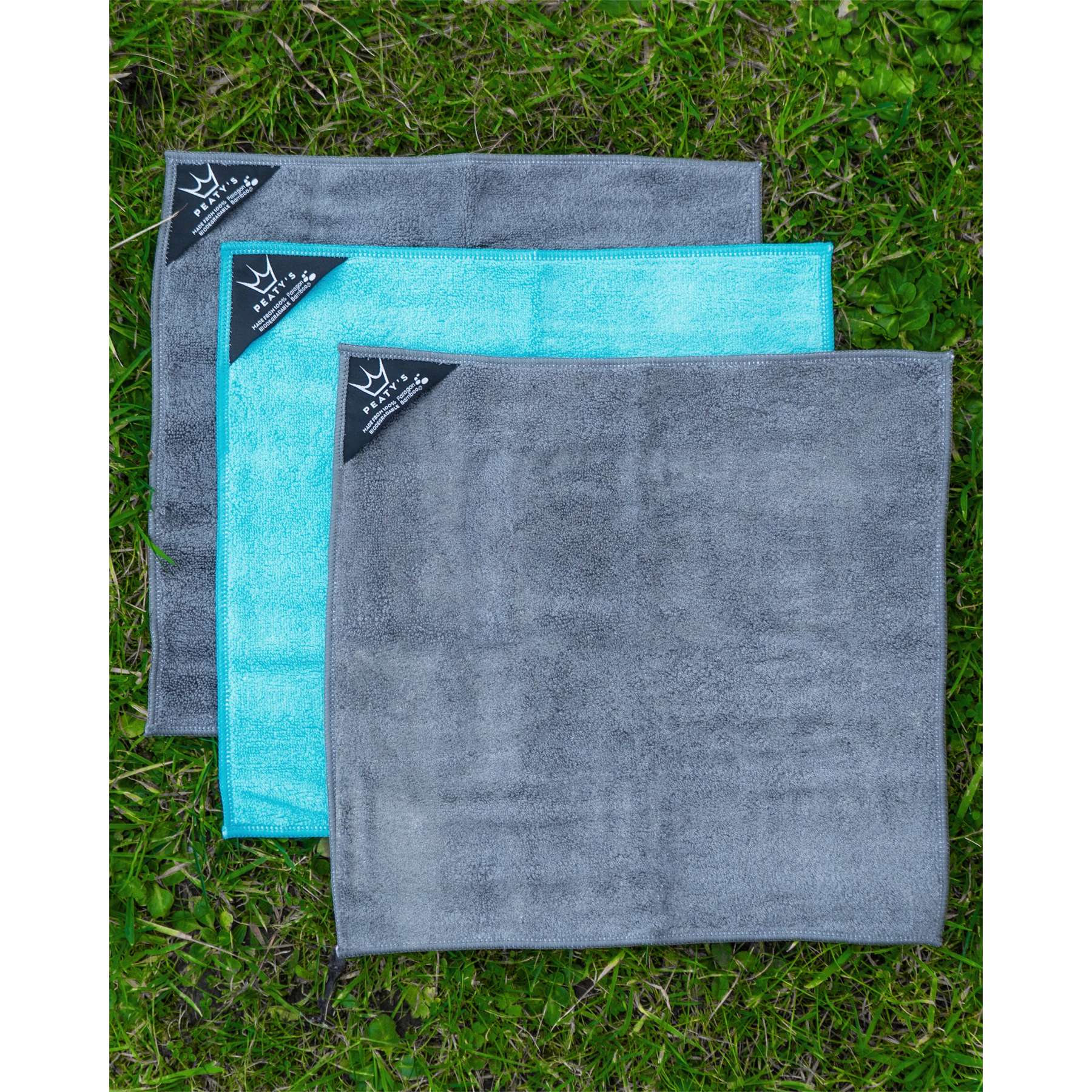 Набір рушників мікрофібра Peaty's Bamboo Cloth, 3шт