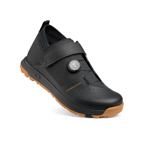 Веловзуття CrankBrothers SHOES MALLET TRAIL BOA BLACK / GOLD - GUM OUTSOLE 11.0