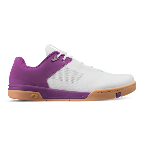 Веловзуття CrankBrothers SHOES STAMP LACE WHITE / PURPLE - GUM OUTSOLE - BERNARD KERR 9.0