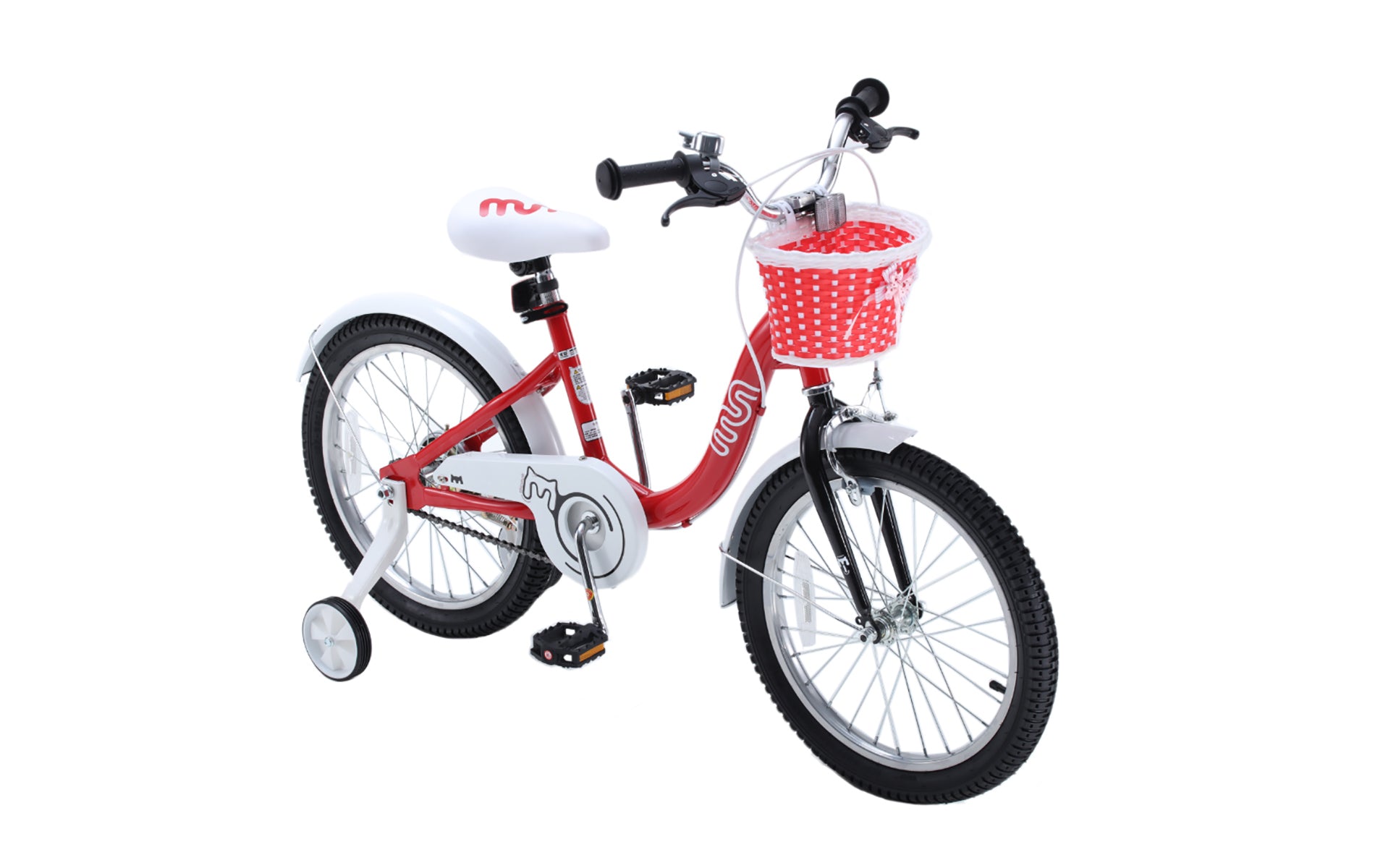 Велосипед дитячий RoyalBaby Chipmunk MM Girls 16", OFFICIAL UA, червоний