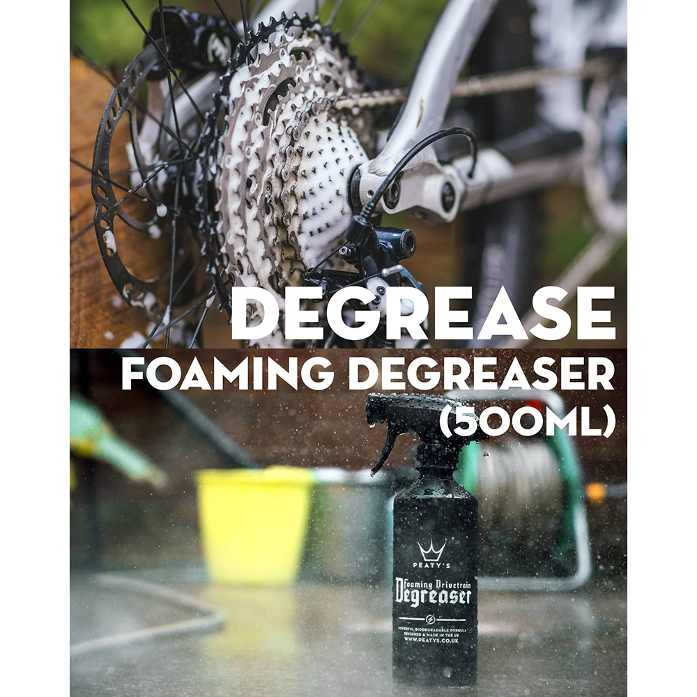 Набір для мийки Peaty's Gift Pack, Wash Degrease Lubricate Dry, шампунь 500ml / дегризер 500ml / мастило ланцюга 120ml, Dry