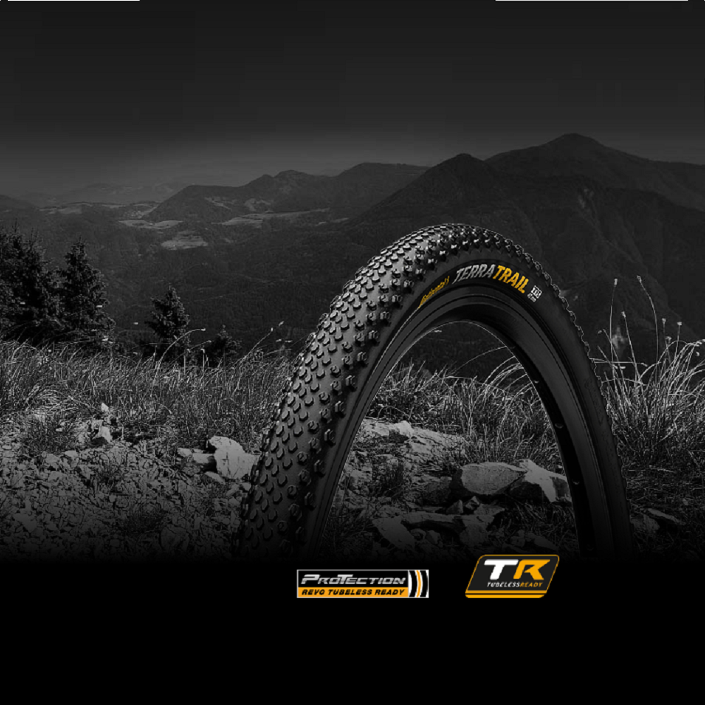 Покришка безкамерна Continental Terra Trail ProTection-27.5 " x 1.50 / 650 x 40B, чорна, складна, skin