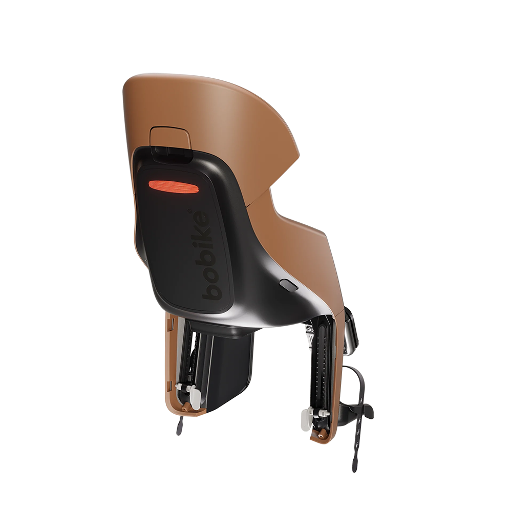 Дитяче велокрісло Bobike Exclusive Evolve maxi - rear bicycle seat for frame Cinnamon Brown