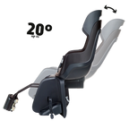 Дитяче велокрісло Bobike GO Frames RS Reclining System - rear bicycle seat for frame Peppermint