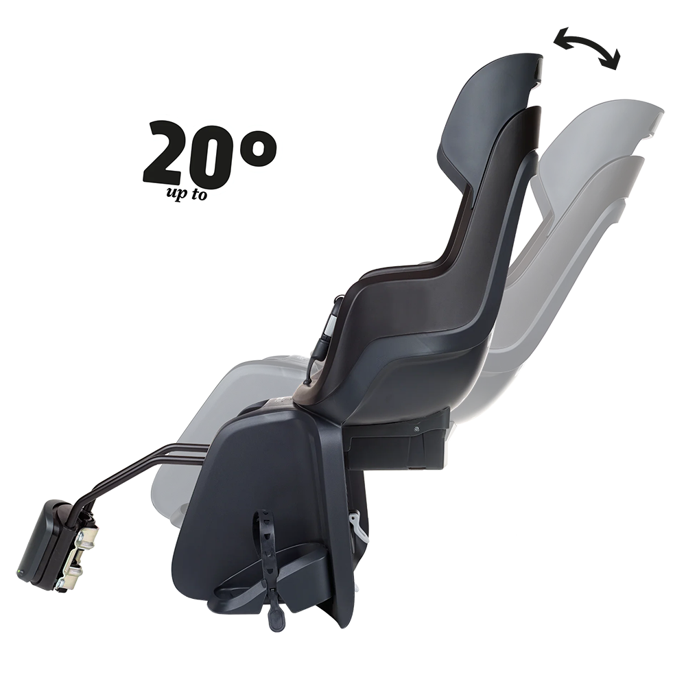 Дитяче велокрісло Bobike GO Frames RS Reclining System - rear bicycle seat for frame Peppermint